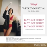Parkson x Triumph Weekend Special Sale Dec 2022