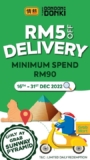 DON DON DONKI sunway Pyramid x GrabMart RM5 Off Delivery Promotion