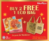 Vivo Pizza Free 1 exclusive eco bag with purchase on Dec 2022