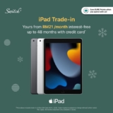 Switch Trade In Old ipad up to RM310 Off Sale Dec 2022