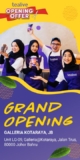 BUY 1 FREE 1 Tealive Drinks at Tealive Galleria Kotaraya, JB!