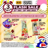 DON DON DONKI 3 Days Flash Sale on 27 – 29 Dec 2022