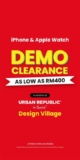 Urban Republic Demo Clearance Sale @ Design Village