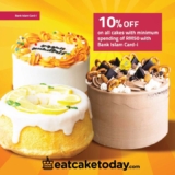 Eat Cake Today x Bank Islam Extra 10% Off Promo