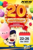 XES Shoes 20th Anniversary Sale for 22 – 26 Dec 2022