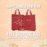 Padini Free shopping bags for every purchase