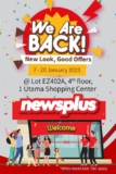 myNEWS newsplus 1 Utama Outlet Opening Promotion