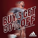 Adidas Factory Outlet Year End Sale 2022 up to 50% Off @ Mitsui Outlet Park KLIA Sepang