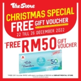 The Store Christmas Special Free Vouchers Giveaway