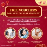 BP Healthcare giving away FREE vouchers for a range of health assessments