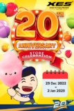 XES Shoes 20th Anniversary Sale Promotion on Dec 2022