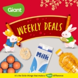 Giant Weekly Deals from 30 December 2022 – 2 January 2023.