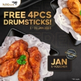 KyoChon FREE 4pcs Drumsticks Giveaways