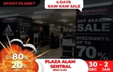 Sport Planet Jom Beli Up to 80% Off + Extra 20% Off Storewide New Year Sale 2023