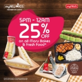 myNEWS Offer 25% OFF on any Maru Bakes, Onigiri, Bento and Sandwiches EVERYDAY