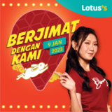 Lotus’s Saving With Us Sale on 9 Jan 2023