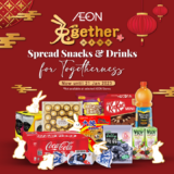 AEON Snacks and Drinks sale for CNY 2023