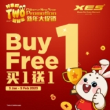 XES Shoes CNY 2023 Buy 1 Free 1 Promotion
