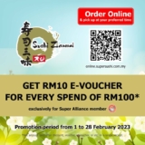 Sushi Zanmai Super Alliance Members Receive RM10 E-Voucher on February 2023