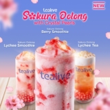 Tealive Introduces All-New Sakura Oolong Range Beverages