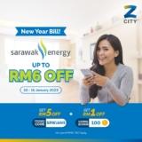 ZCITY offers Up to RM6 OFF on Sarawak Energy Bill Payment!