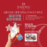 Magicboo Sungai Besi Outlet Free Skindom Hand Clean Gel 300ml worth RM29.90  Giveaway