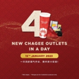 CHAGEE 霸王茶姬 Outlets Opening Promotion on January 2023
