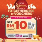AEON BiG Free RM10 e-Voucher on  7-8 Jan 2023