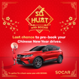 SOCAR CNY 2023 Car Booking Up to RM1,088 Discount Promo Code