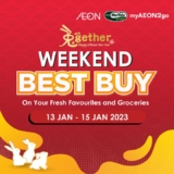 AEON Weekend Best until 15 January 2023.
