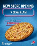 Domino’s Pizza Denai Alam Opening – FREE Pizza for All!