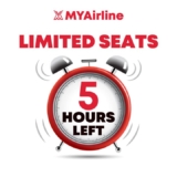 MYAirline Super Low Fares with FREE 15kg Baggage Weight Promotions