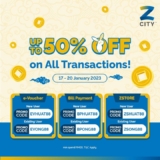Bill Payments Extra 25% Off with ZCITY Promo Code Jan 2023