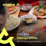MYDIN x Atome Free RM8 Rebates Promotion