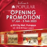 Popular Book IOI City Mall Putrajaya Opening Promotion