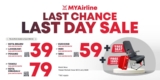 MYAirline LastDay sale As Low RM 59 Flight Prices Promotion