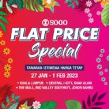 SOGO Flat Price Special offers January 2023