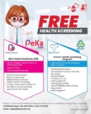 BP Healthcare x PeKa B40 or PERKESO Free Health Screening Programme