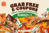 Burger King Malaysia Digital Coupon for February 2023