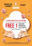 OatStory Free Beverages for Members Who Born on Rabbit Year