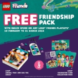 LEGO Certified Store FREE LEGO® Friendship pack ( 30637 LEGO® DOTS Animal Tray + LEGO® Friends Character Collection Pack)