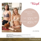 Triumph x Parkson Valentine’s Special Sale 2023