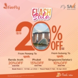 Firefly Airlines 20% Off Flash Sale February 2023