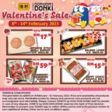 DON DON DONKI Valentine’s Sale 8 – 14 Feb 2023