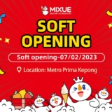 MIXUE 蜜雪冰城 Taman Usahawan Kepong KL Outlet Opening Promotion
