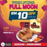 Ayamas RM 10 OFF and celebrate your baby fullmoon Promotion