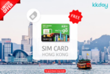 KKDay Free 8-Day Internet Access + Local Unlimited Calls” Hong Kong SIM card