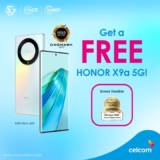 Celcom Offers new HONOR X9a 5G for FREE!