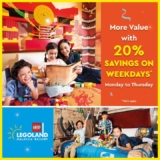 LEGOLAND Malaysia 20% off for Hotel stay Promotion