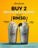 Gloria Jean’s Coffees 2 regular Chillers for RM30 Limited Time Promo